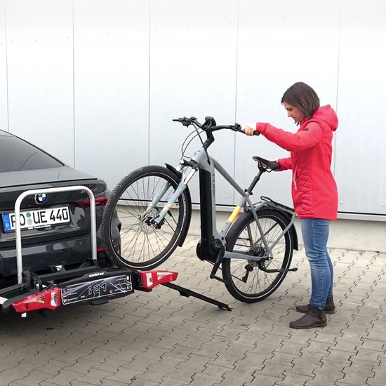 fietsendrager voor elektrische fietsen 60 kg oprijgoot
